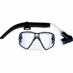 Mirage Carbon Mask And Snorkel Set