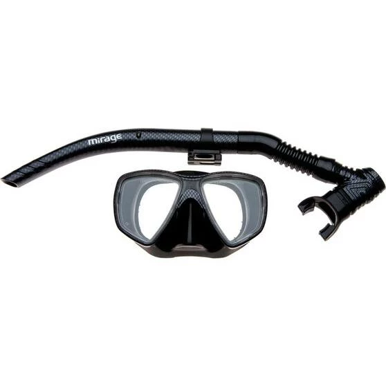 Mirage Carbon Snorkelling Set 3 Mirage Carbon Snorkelling Set