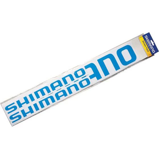 Shimano Logo Sticker 4 Pack 3 Shimano Logo Sticker 4 Pack