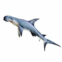 Viva Gaby Fish Pillow Hammerhead Shark 120cm