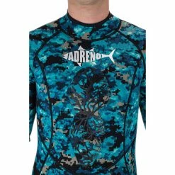 Adreno Pelagi-Skin Steamer Wetsuit 3mm -Spear Fishing Gear Shop BCF 618111 04 blue hi res