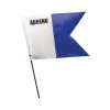 Adreno Dive Flag - Float Blue / White -Spear Fishing Gear Shop BCF 618178 hi res