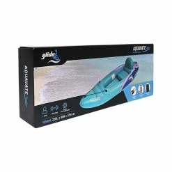 Glide Inflatable Kayak Aquavate Junior Teal