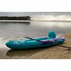 Glide Inflatable Kayak Aquavate Junior Teal -Spear Fishing Gear Shop BCF 635384 07 teal hi res