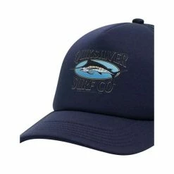 Quiksilver Youth Sea Foam Cap Navy Blazer -Spear Fishing Gear Shop BCF 64015601 03 navyblazer hi res