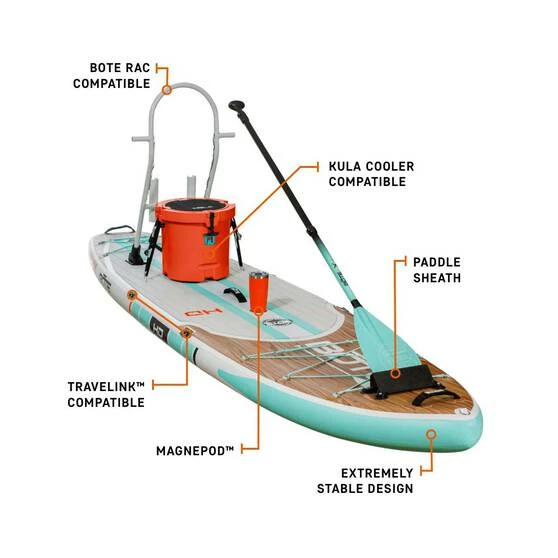 BOTE HD Aero Classic Inflatable Stand Up Paddle Board 11'6" 7 BOTE HD Aero Classic Inflatable Stand Up Paddle Board 11'6" - Image 5